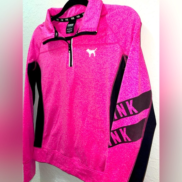PINK Half Zip Pullover - Picture 2 of 5